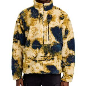 The North Face Men's Extreme Pile Fleece Half Zip Pullover Relaxed Fit Midnight